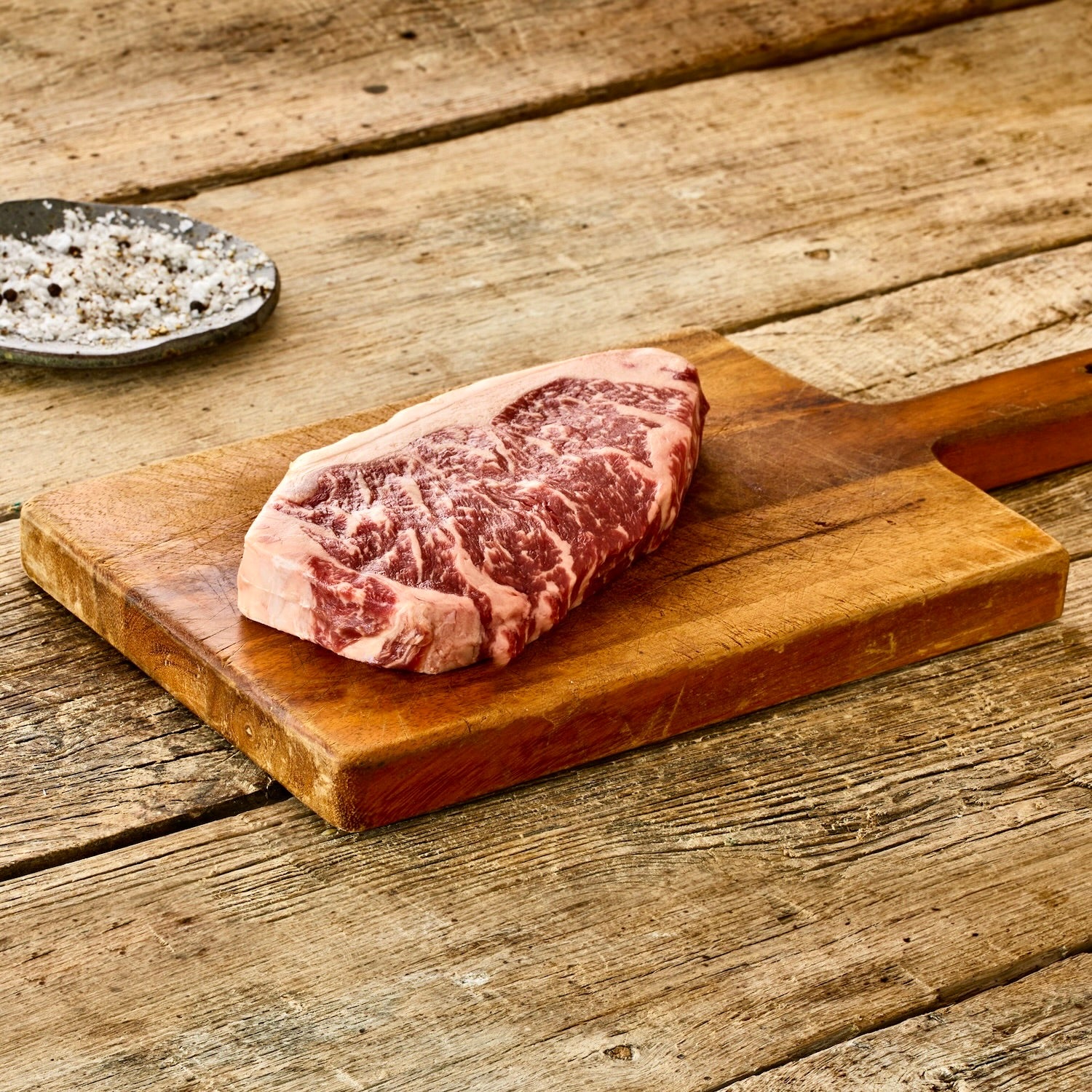 one wagyu beef striploin from Chile