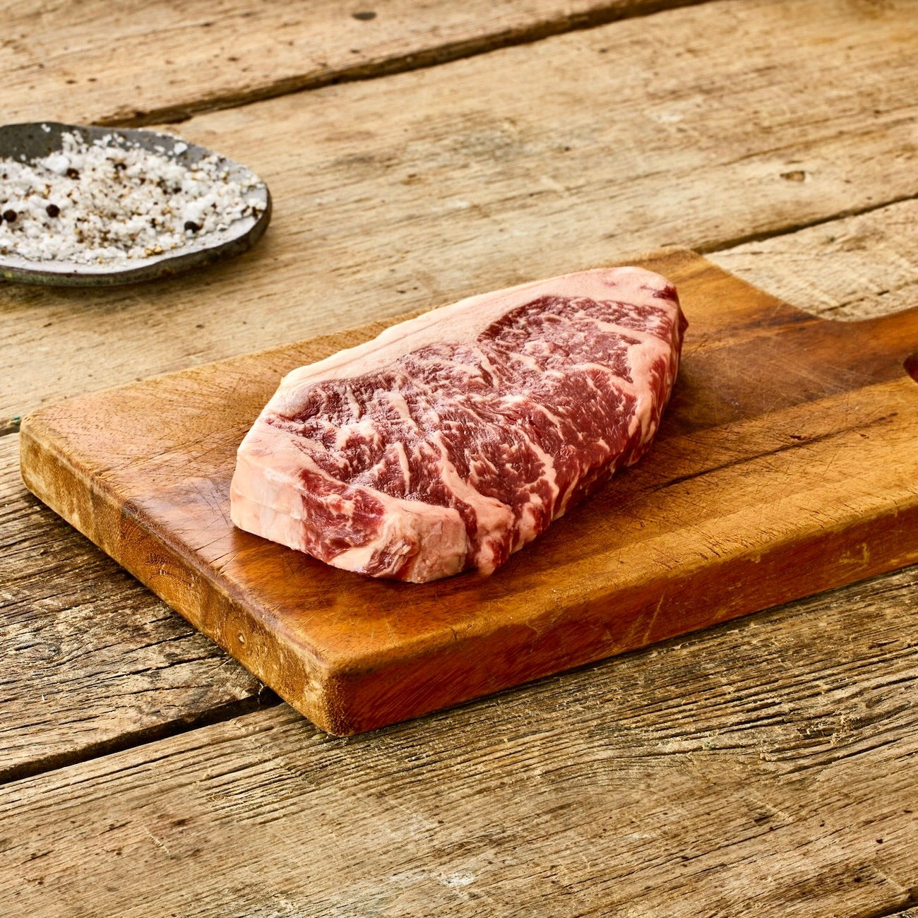 one wagyu beef striploin from Chile