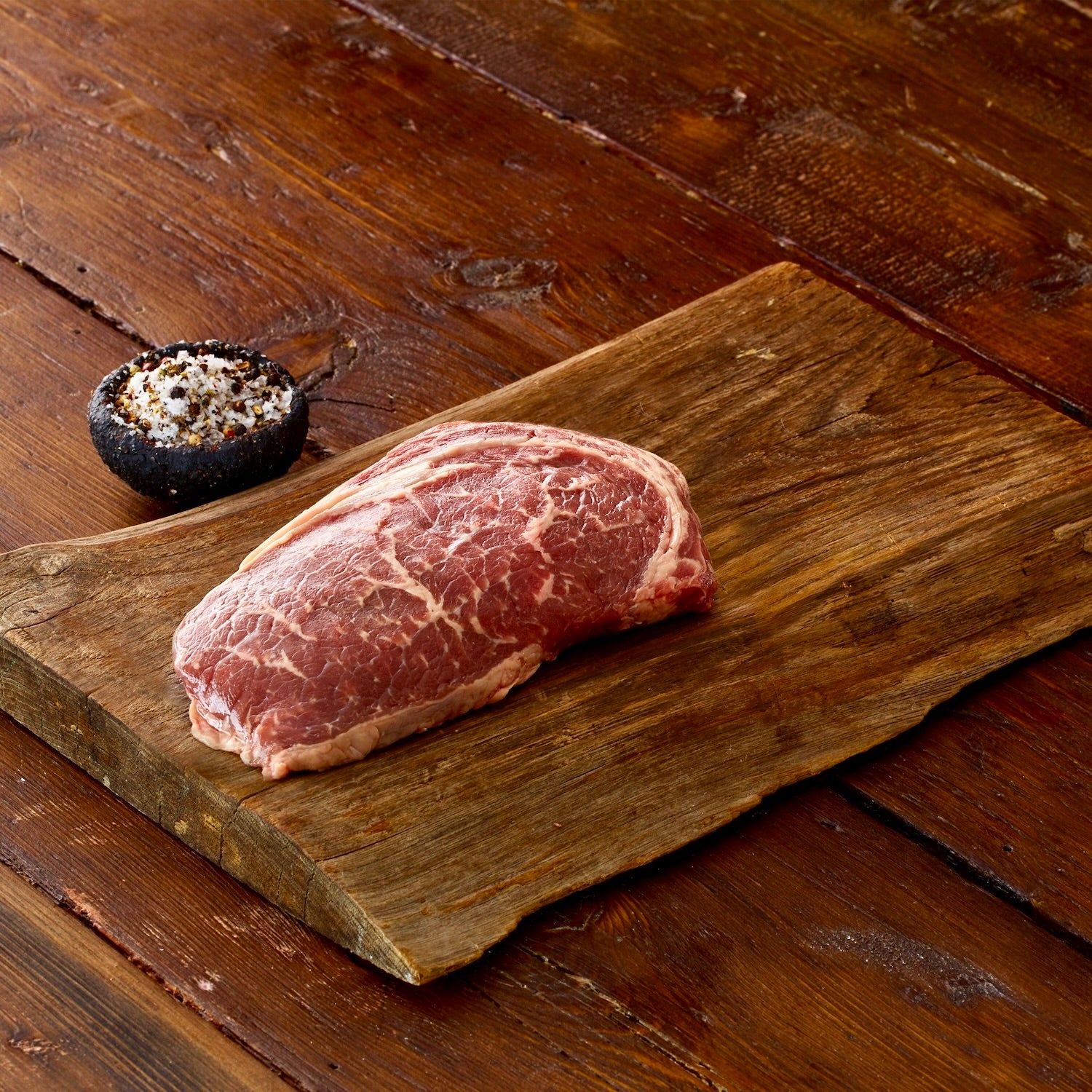 one steak of USDA prime beef ribeye