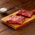 2 british wagyu flat iron wagyu beef steaks