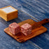 two Japanese Wagyu Cubes