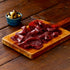 Sliced british wagyu beef bresaola