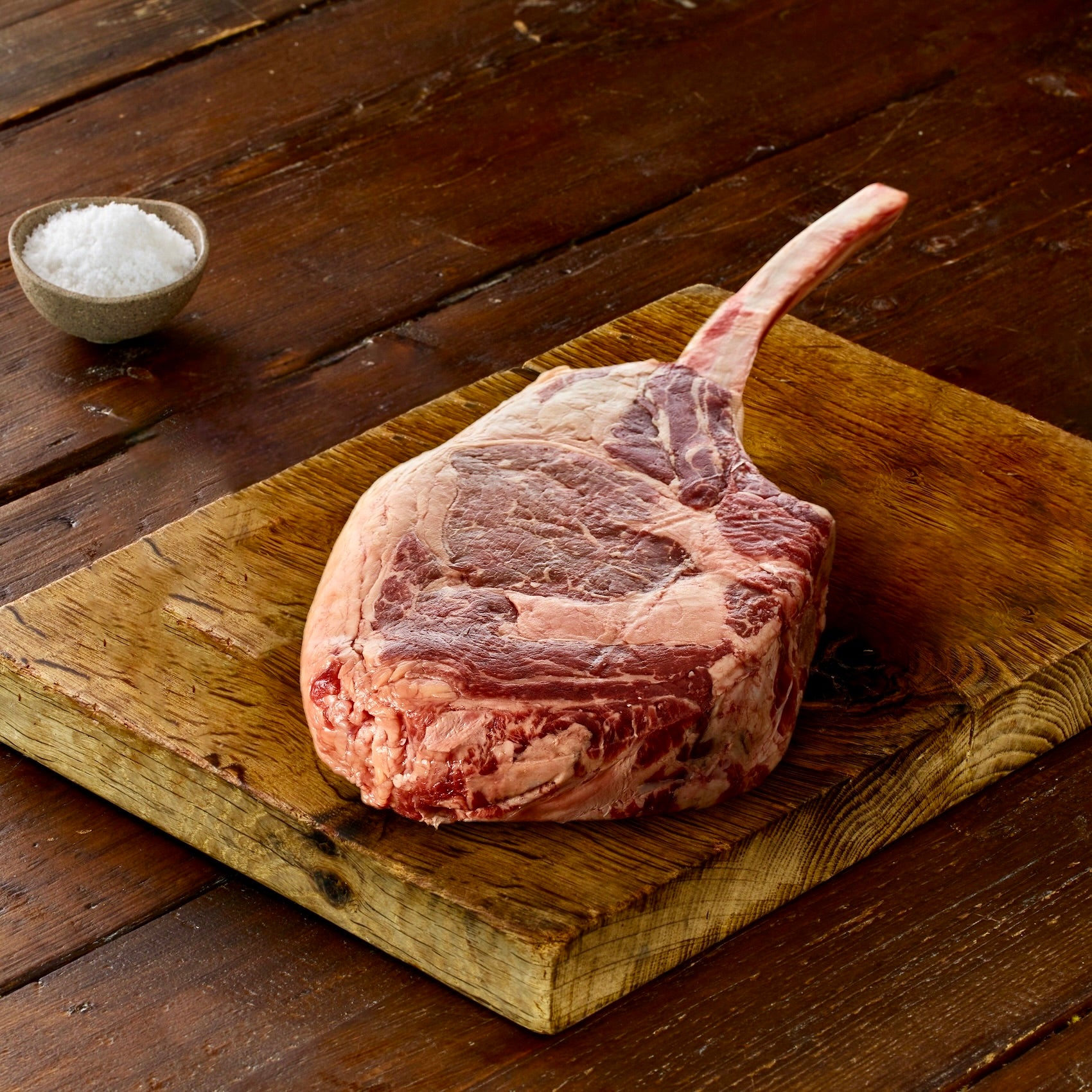 one british wagyu beef tomahwak