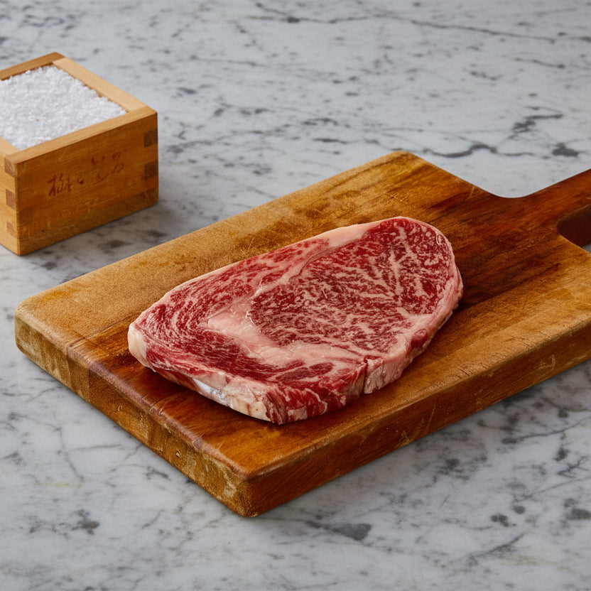 Wagyu Japanese Beef Ribeye Steak | ±300g