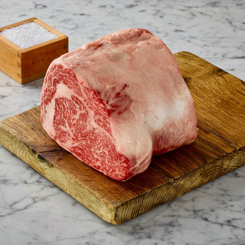 whole japanese wagyu beef ribeye A4