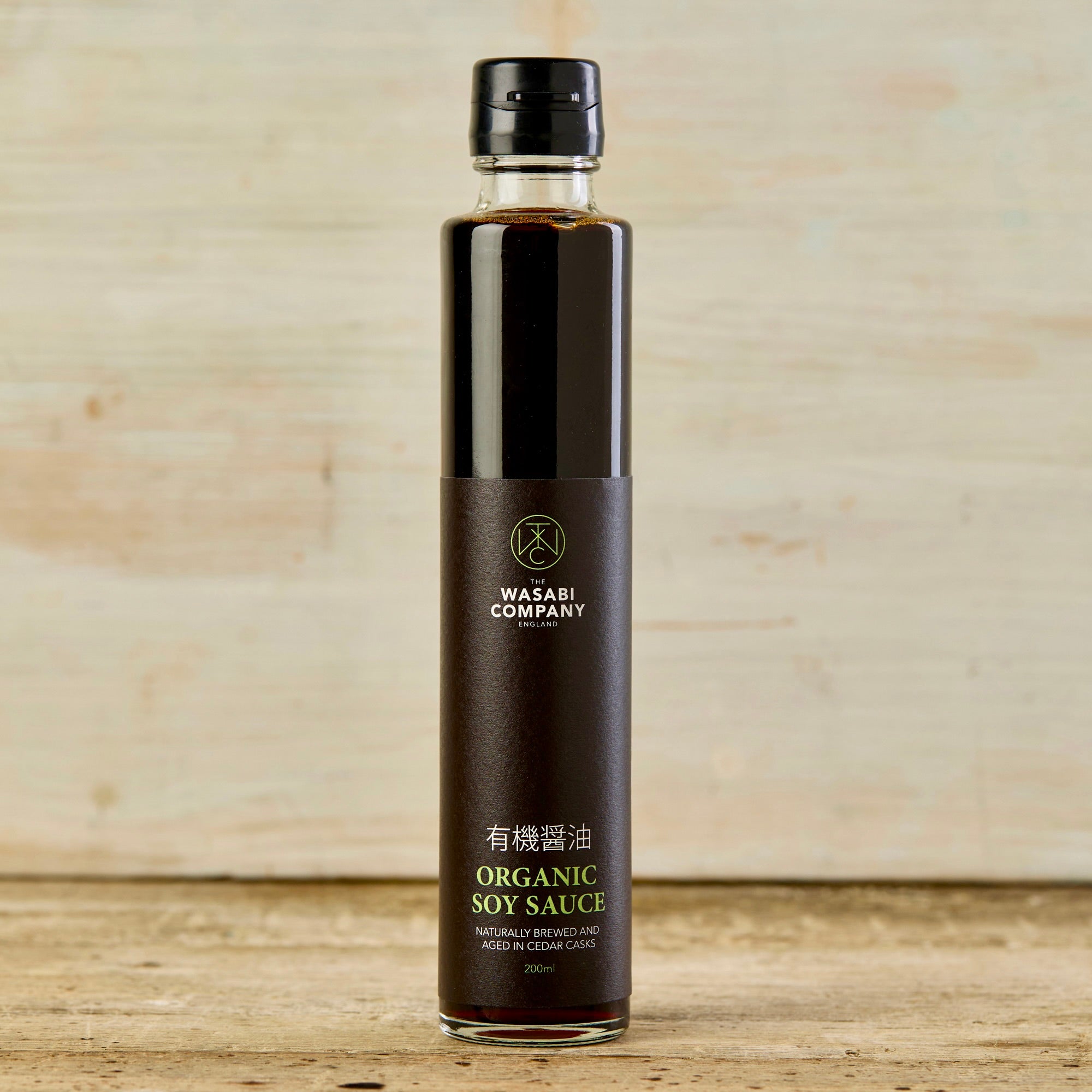 organic soy sauce bottle from japan