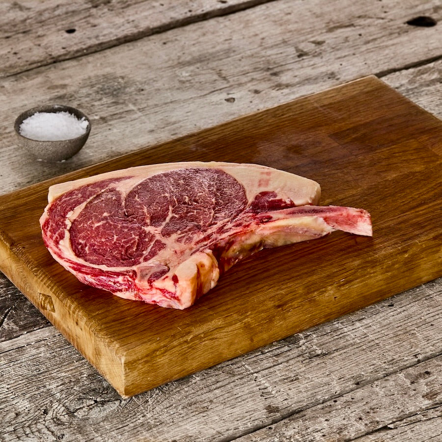 British Beef Bone-In Ribeye 28 Day Dry-Aged | ±700g