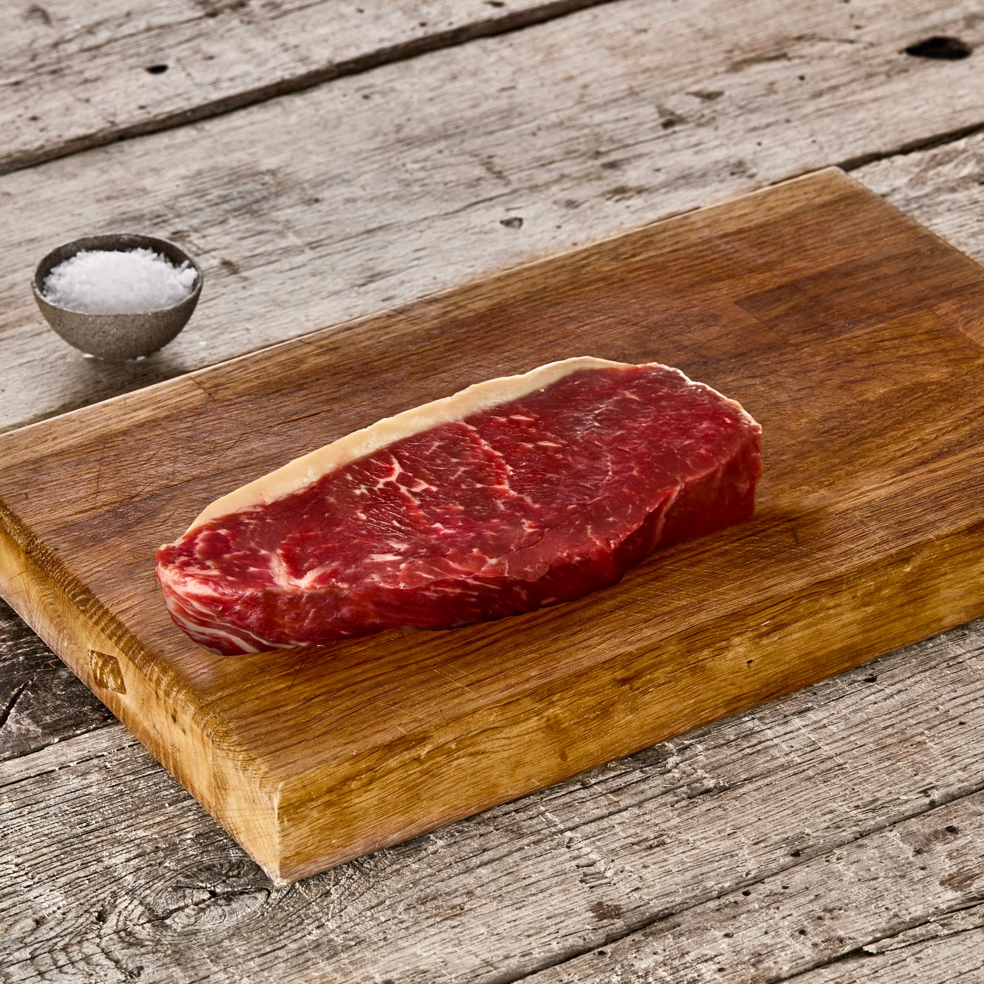 British Beef Striploin Steak 28 Day Dry-Aged | ±250g