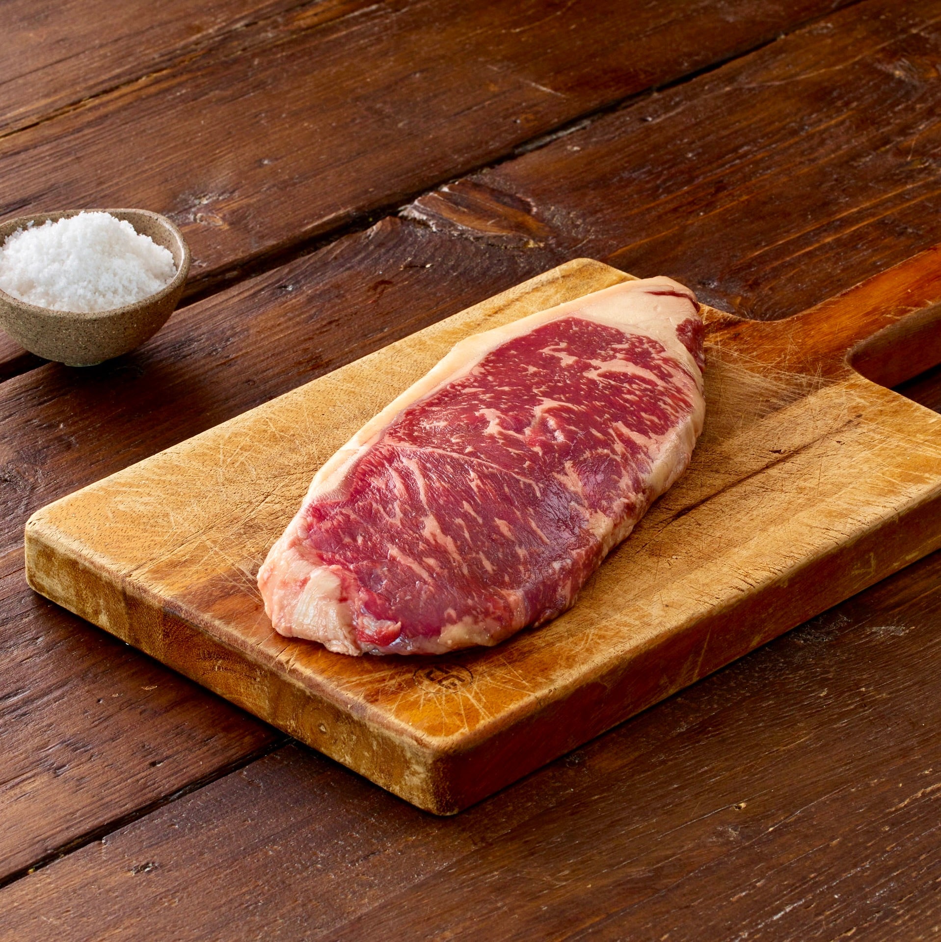 1 x British Wagyu Striploin Steak 14 Days Dry-Aged