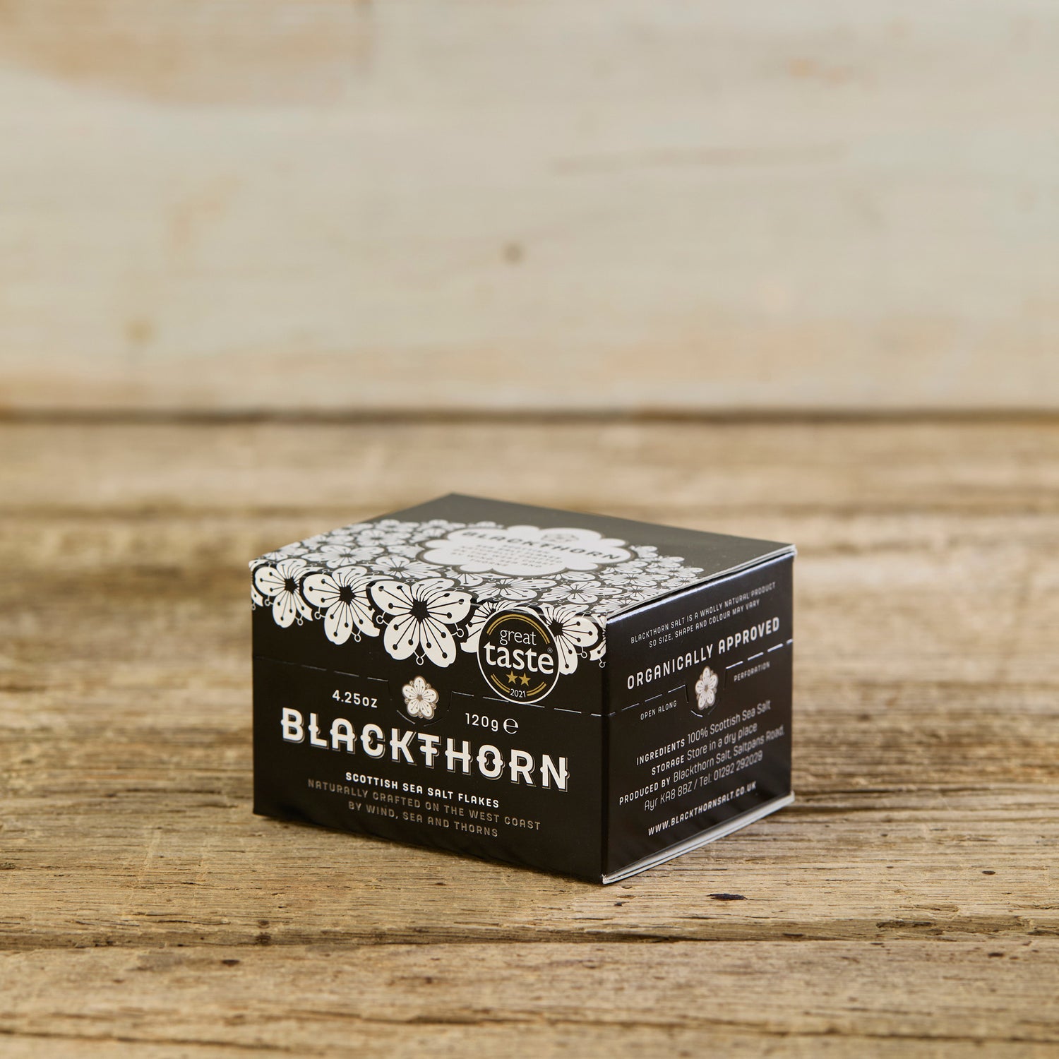 Salt Scottish Sea Salt Flakes Blackthorn MEAT ME AT HOME