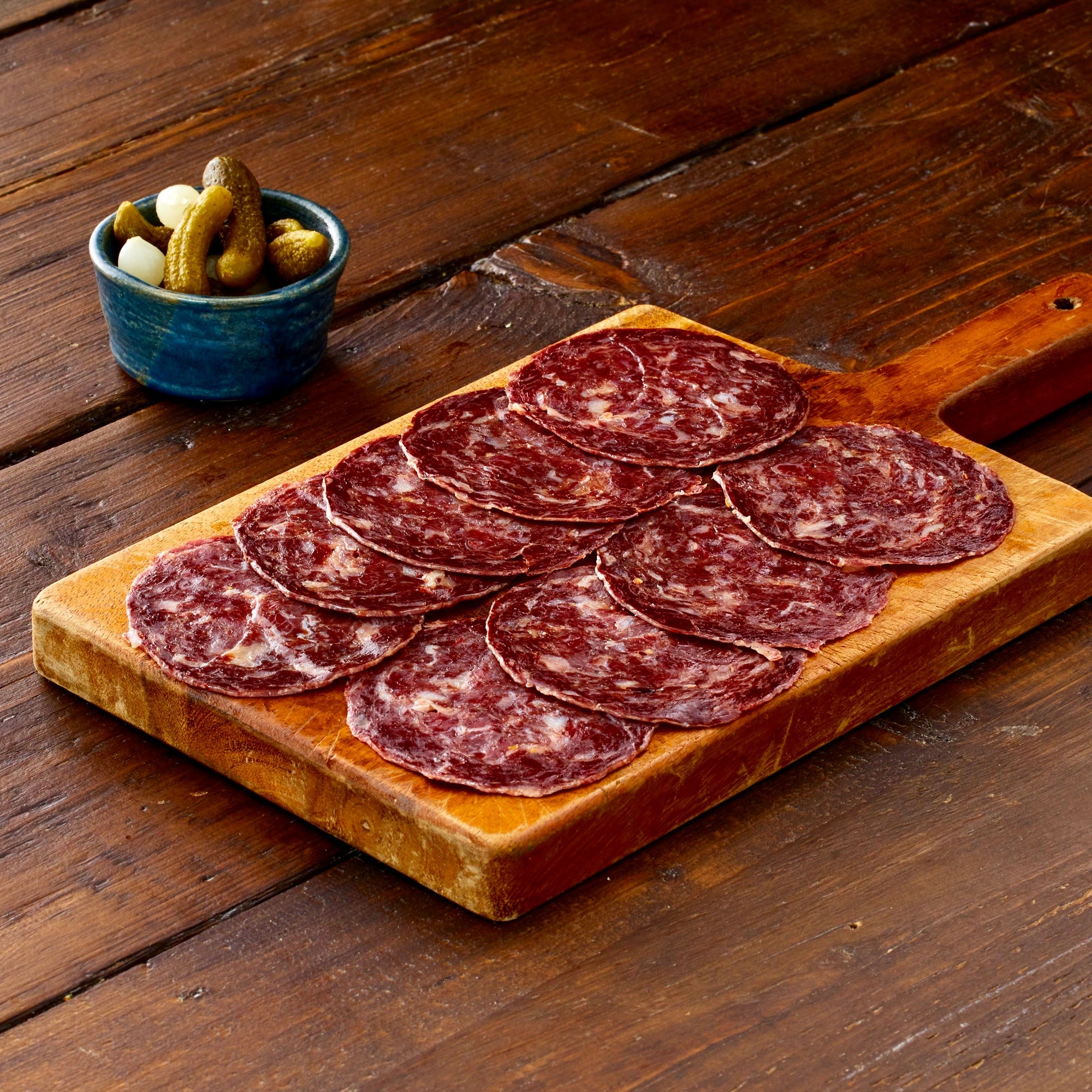 British Wagyu Sliced Beef Salami