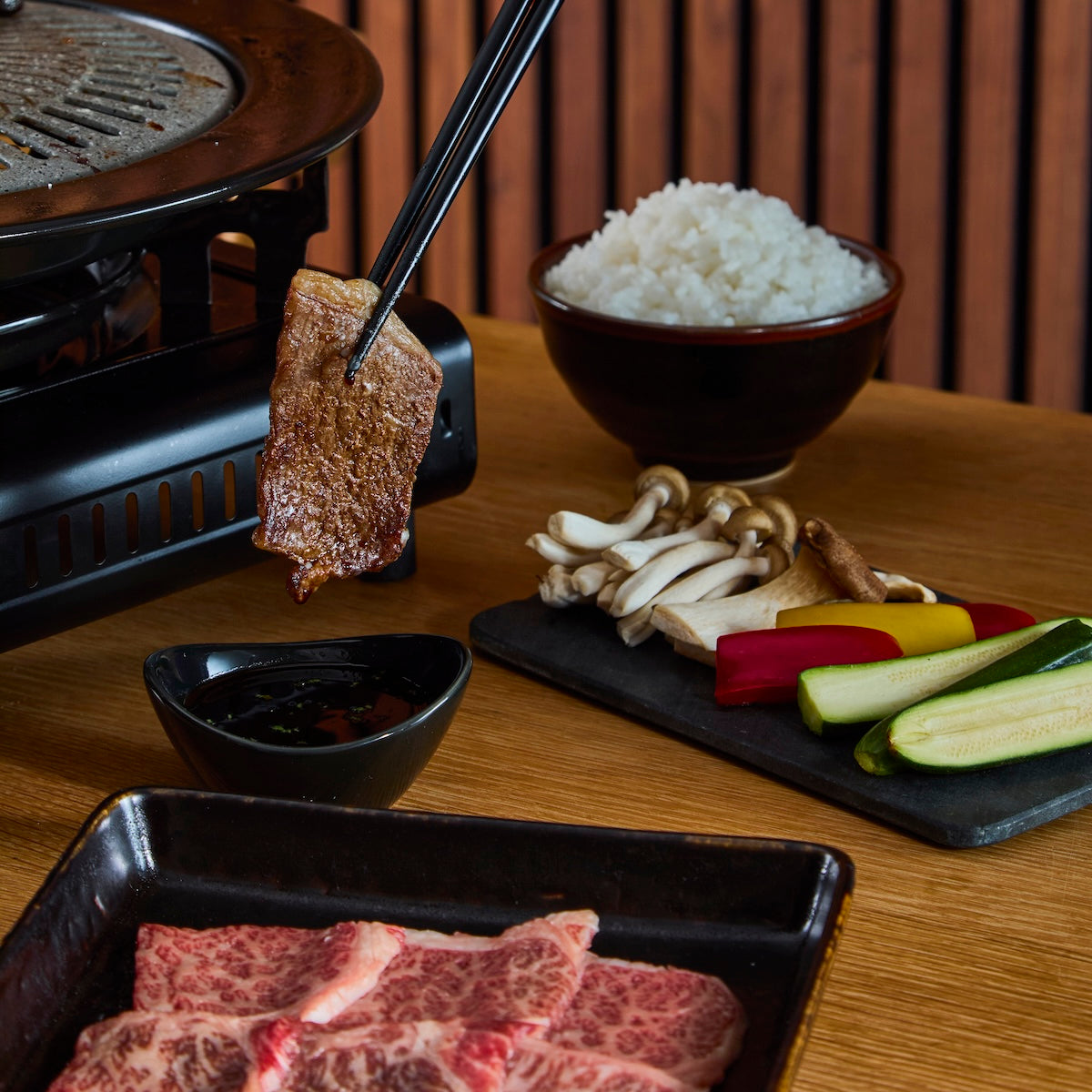Wagyu Japanese Beef Yakiniku - Grade A5 | ±200g